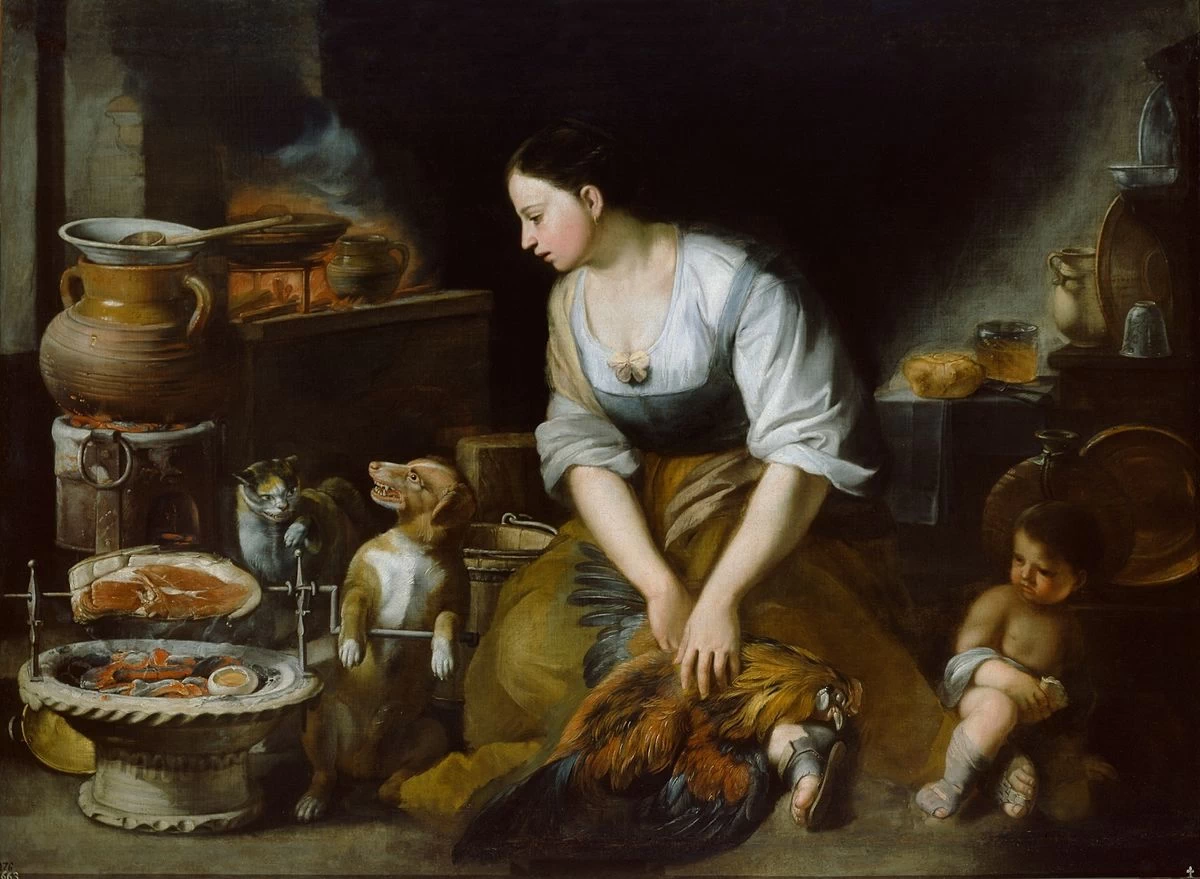 Bartolomé Esteban Murillo - 265, La cuoca